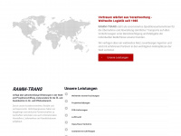 ramm-trans.de Webseite Vorschau