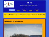 klsc-segeln.de Webseite Vorschau