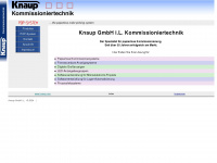 knaup.com Webseite Vorschau