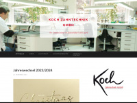 koch-dental.de Webseite Vorschau