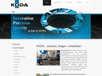 koda-gmbh.de Webseite Vorschau