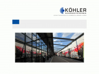 koehler-sicherheitstechnik.de Webseite Vorschau