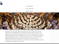 concertgesellschaft.de Webseite Vorschau