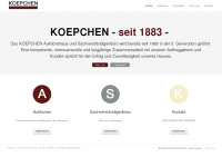 koepchen.com Webseite Vorschau