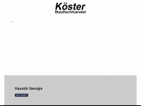 koester-datteln.de Webseite Vorschau