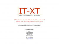 it-xt.de Webseite Vorschau
