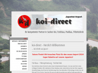 koi-direct.de Webseite Vorschau