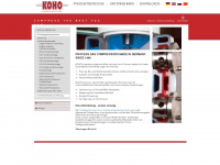 koho-kompressor.de Webseite Vorschau