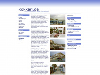 kokkari.de Webseite Vorschau