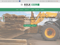 kolk-holz.de Webseite Vorschau
