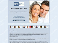 blue-date.com Webseite Vorschau