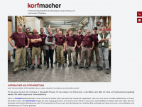 korfmacher.info Webseite Vorschau