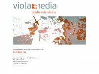 violamedia.eu Webseite Vorschau