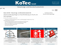 kotec-gmbh.de Webseite Vorschau