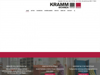 kramm-wohnen.de Webseite Vorschau