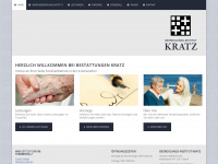 kratz-bonn.de Webseite Vorschau