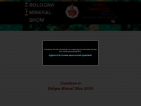 bolognamineralshow.com Webseite Vorschau