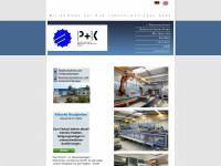 pk-industrieanlagen.de Webseite Vorschau