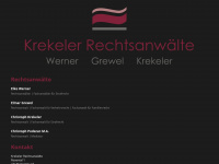 krekeler-rae.de Webseite Vorschau