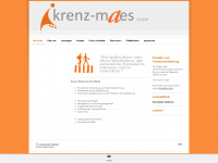 krenz-maes.de Webseite Vorschau