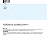 krueger-kanzlei.de Webseite Vorschau