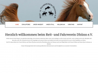 rfv-dhuenn.de Webseite Vorschau