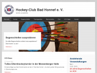 hockey-club-honnef.de Webseite Vorschau