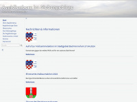 aegidienberg.de Webseite Vorschau