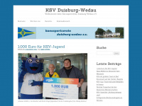 ksv-duisburg-wedau.de Webseite Vorschau