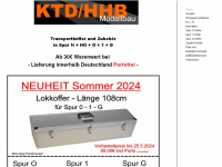 ktd-hhb.de Webseite Vorschau