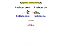 kuebber.de Webseite Vorschau