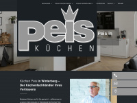 kuechen-peis.de Webseite Vorschau