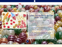 kuefa-bonbons.de Webseite Vorschau