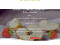 kueppers-erdbeeren.de Webseite Vorschau