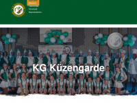 kuezengarde.de Webseite Vorschau