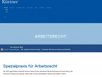 kuettner-rechtsanwaelte.de Webseite Vorschau