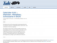 kuhl-metallbau.de Webseite Vorschau