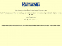 kulturata.de Webseite Vorschau