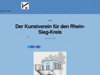kunstverein-rheinsieg.de Webseite Vorschau