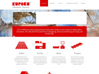 kupsch-naturstein.de Webseite Vorschau