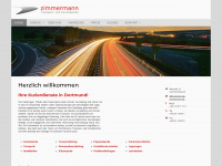 kurierdienste-zimmermann.de Webseite Vorschau