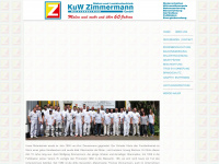 kuw-zimmermann.de Webseite Vorschau
