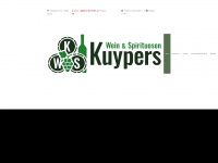 kuypers-wein.de Webseite Vorschau