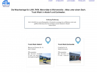 alsdorfer-truck-wash.de Webseite Vorschau