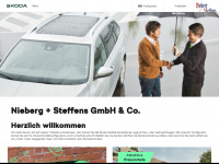 nieberg-steffens.skoda-auto.de Webseite Vorschau