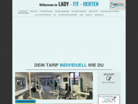 lady-fit-herten.de Webseite Vorschau