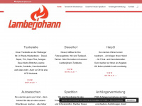 lamberjohann.com Webseite Vorschau
