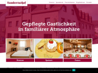 lambertushof.de Webseite Vorschau
