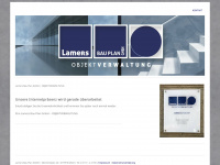 lamers-bauplan.de Webseite Vorschau