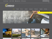 lameko.de Webseite Vorschau
